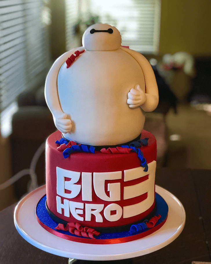 Radiant Big Hero 6 Cake