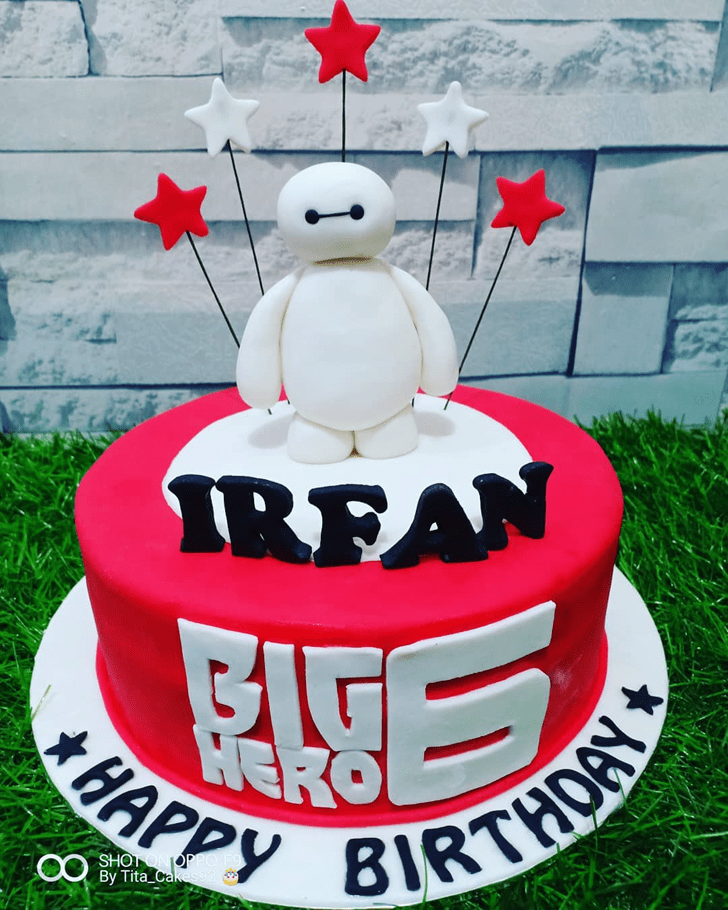 Resplendent Big Hero 6 Cake