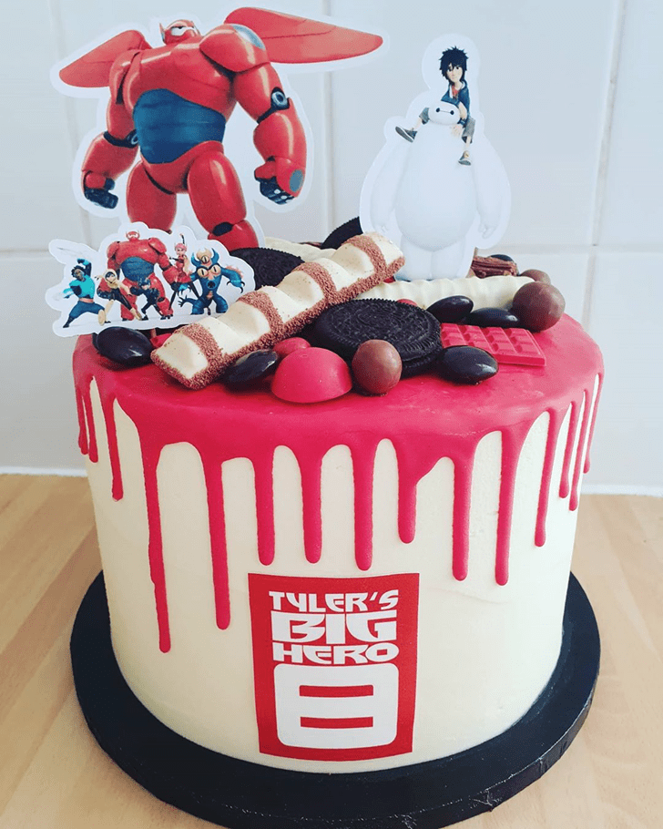 Splendid Big Hero 6 Cake