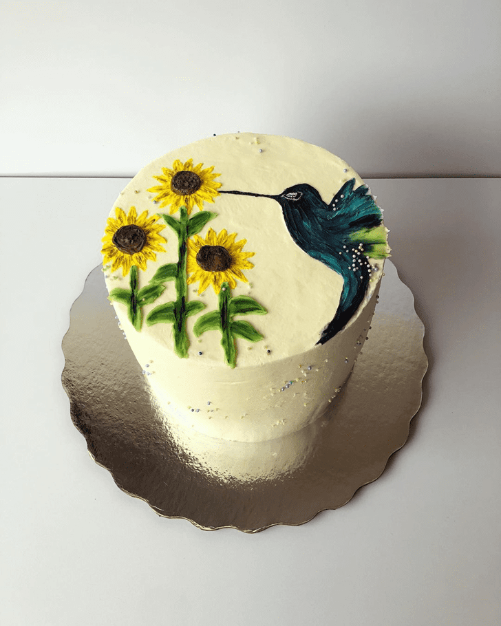 Admirable Bird Cake Design