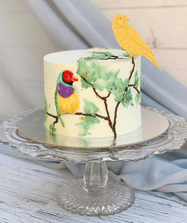 Elegant Bird Cake