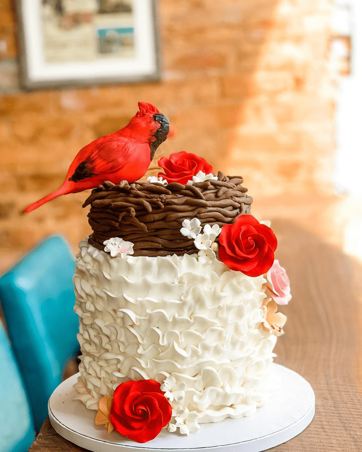 Graceful Bird Cake