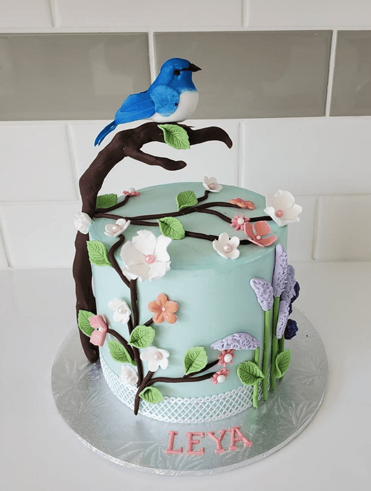 Radiant Bird Cake