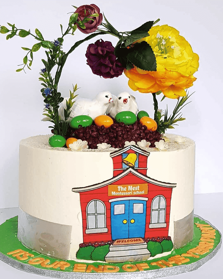 Admirable Bird Nest Cake Design