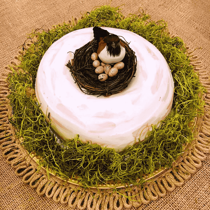 Adorable Bird Nest Cake