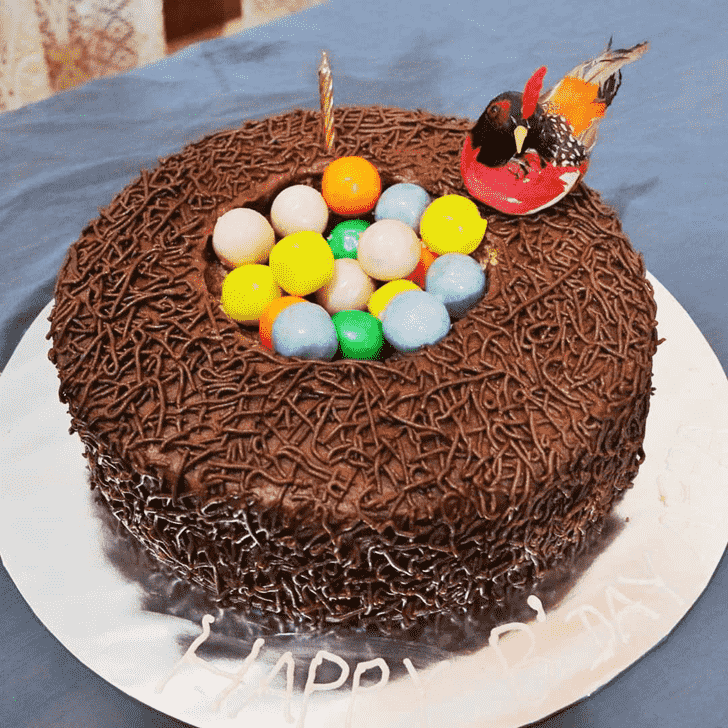 Appealing Bird Nest Cake