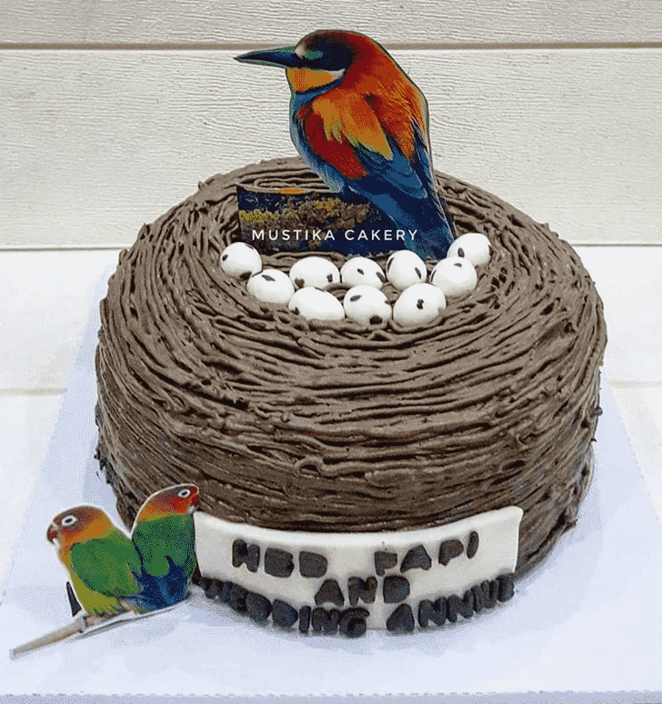 Bewitching Bird Nest Cake