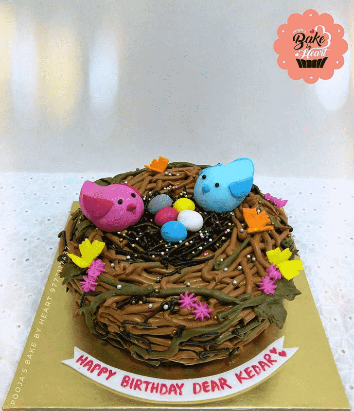 Cute Bird Nest Cake