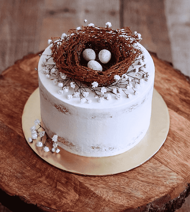 Stunning Bird Nest Cake