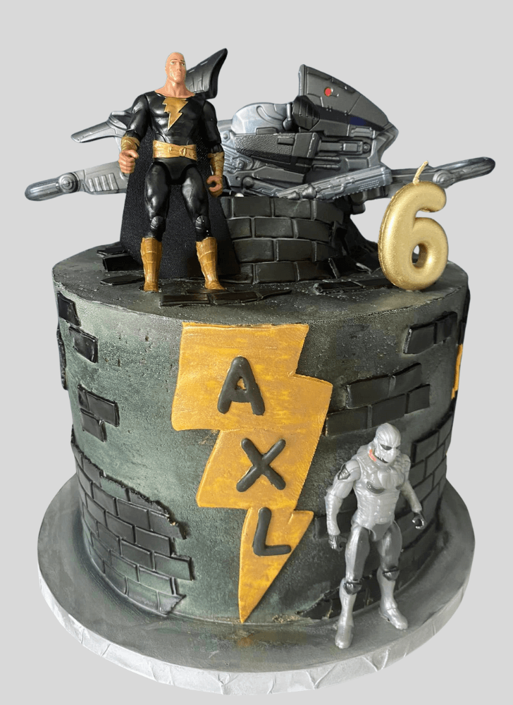 Excellent Black Adam Cake