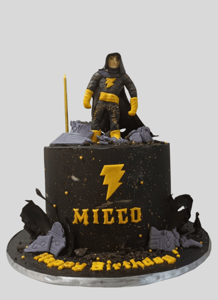 Fair Black Adam Cake