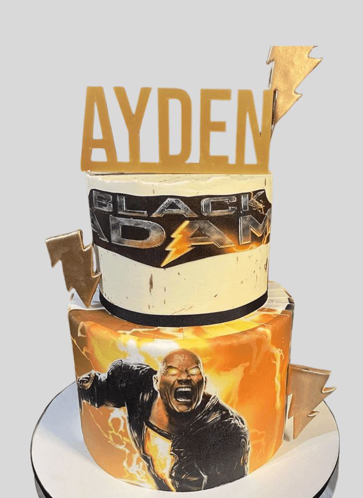 Fine Black Adam Cake
