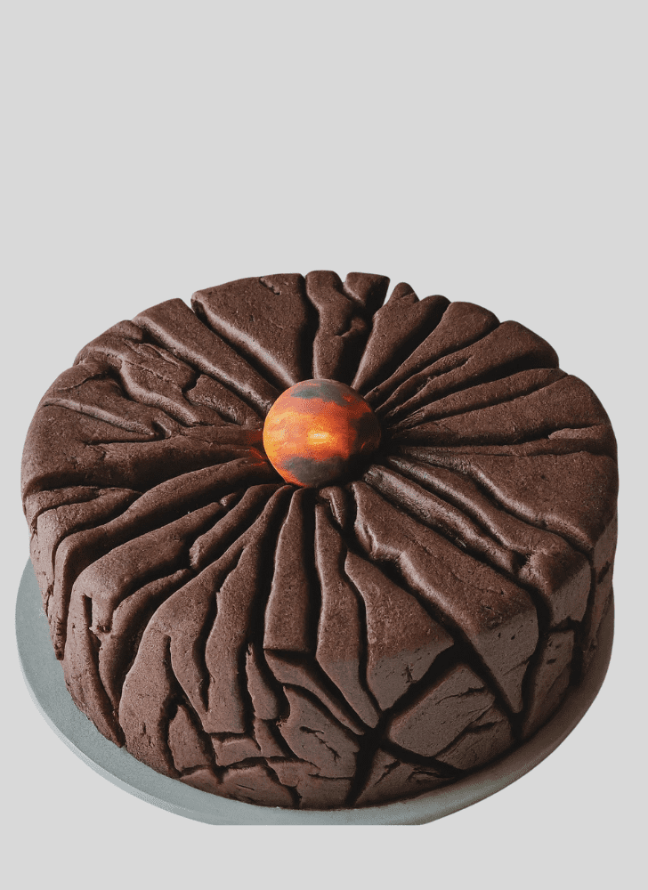 Angelic Black Hole Cake