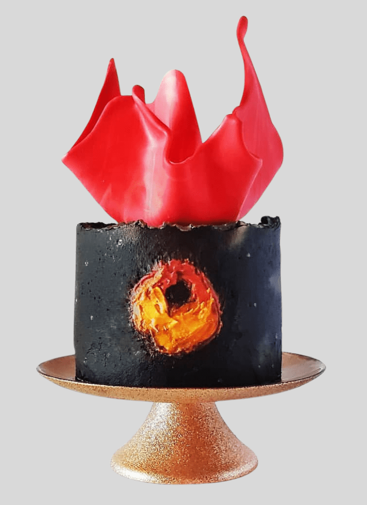 Cute Black Hole Cake