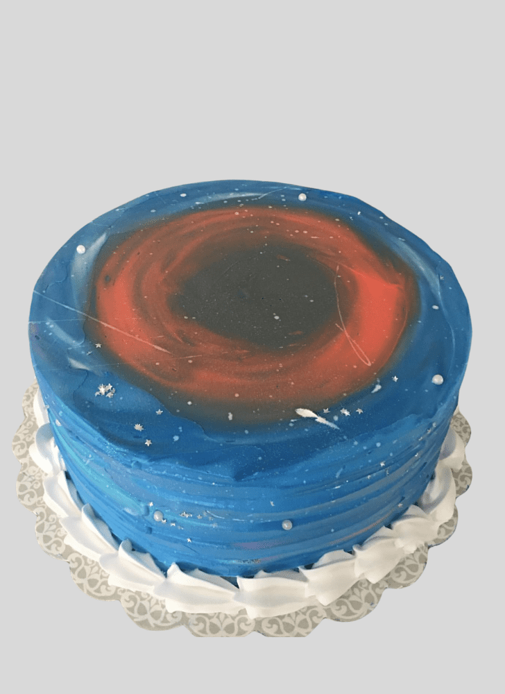 Delicate Black Hole Cake