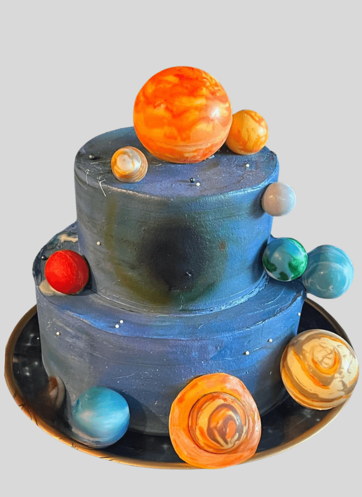 Enthralling Black Hole Cake