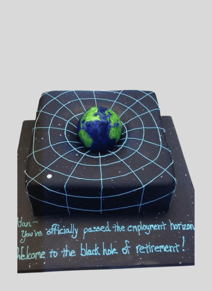 Fascinating Black Hole Cake