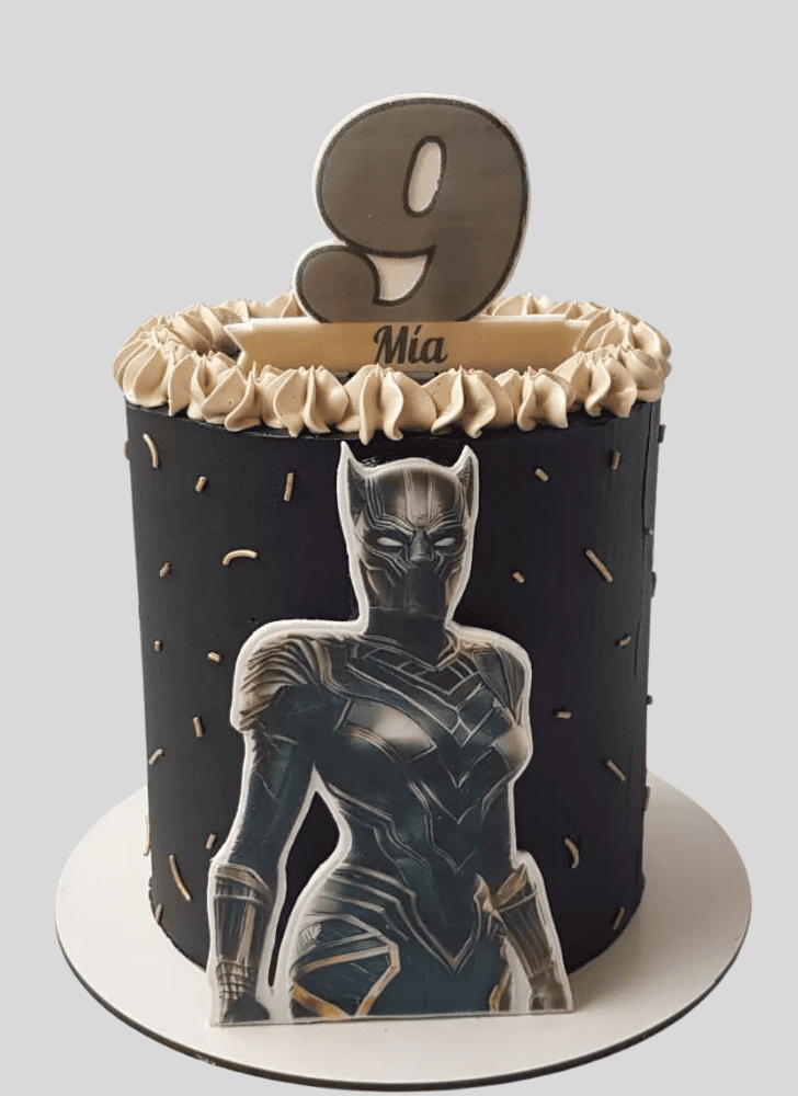 Good Looking Black Panther Cake