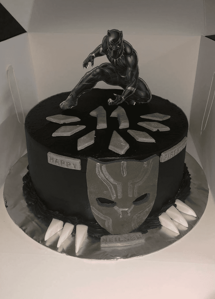 Fetching Black Panther Cake