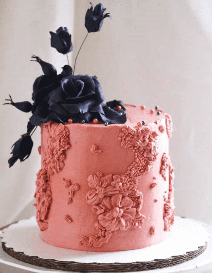 Good Looking Back Rose Cake