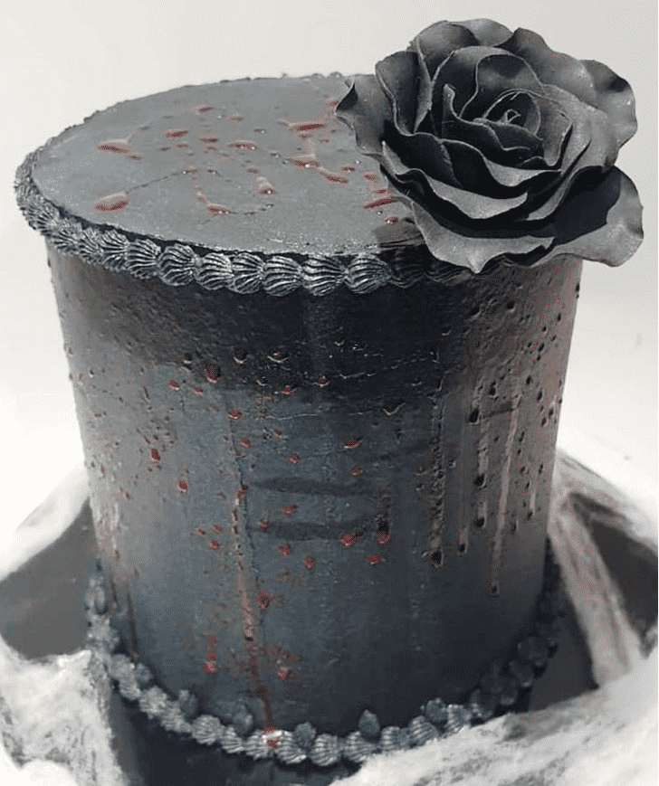 Ideal Back Rose Cake