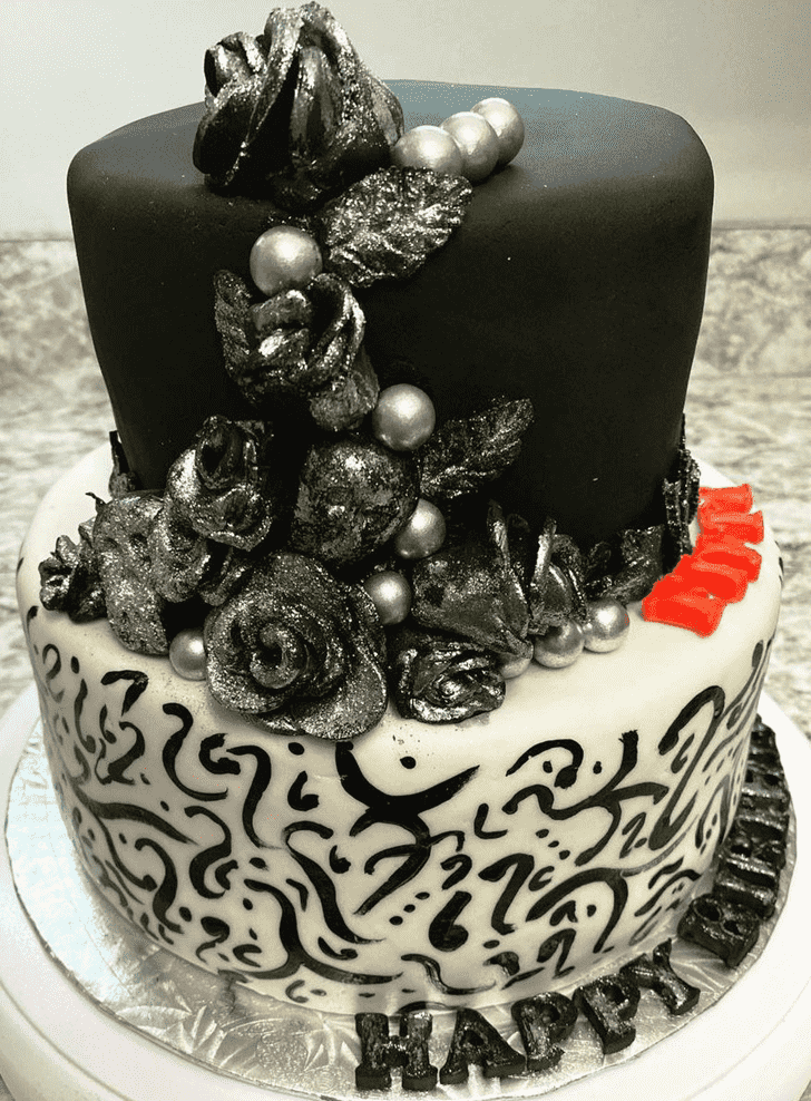 Marvelous Back Rose Cake