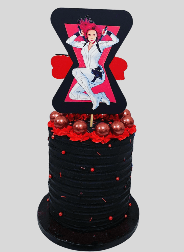 Adorable Black Widow Cake