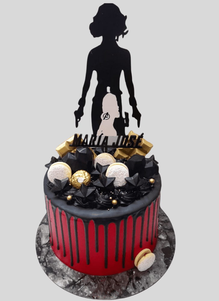 Splendid Black Widow Cake