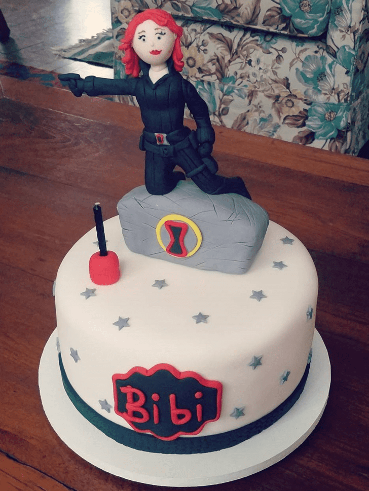Comely Black Widow Cake