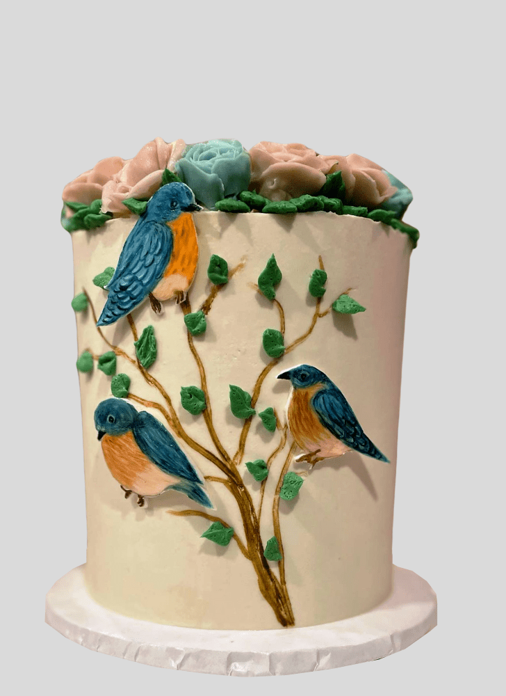 Excellent Blue Bird Cake
