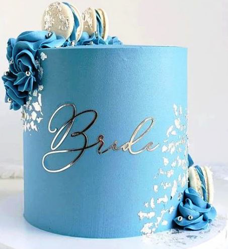 Gorgeous Blue Cake