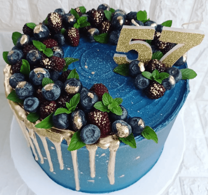 Ideal Blue Cake