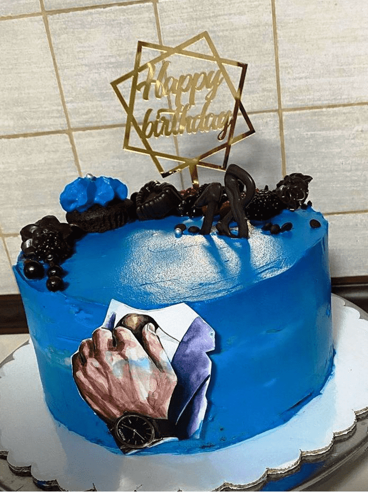 Refined Blue Cake