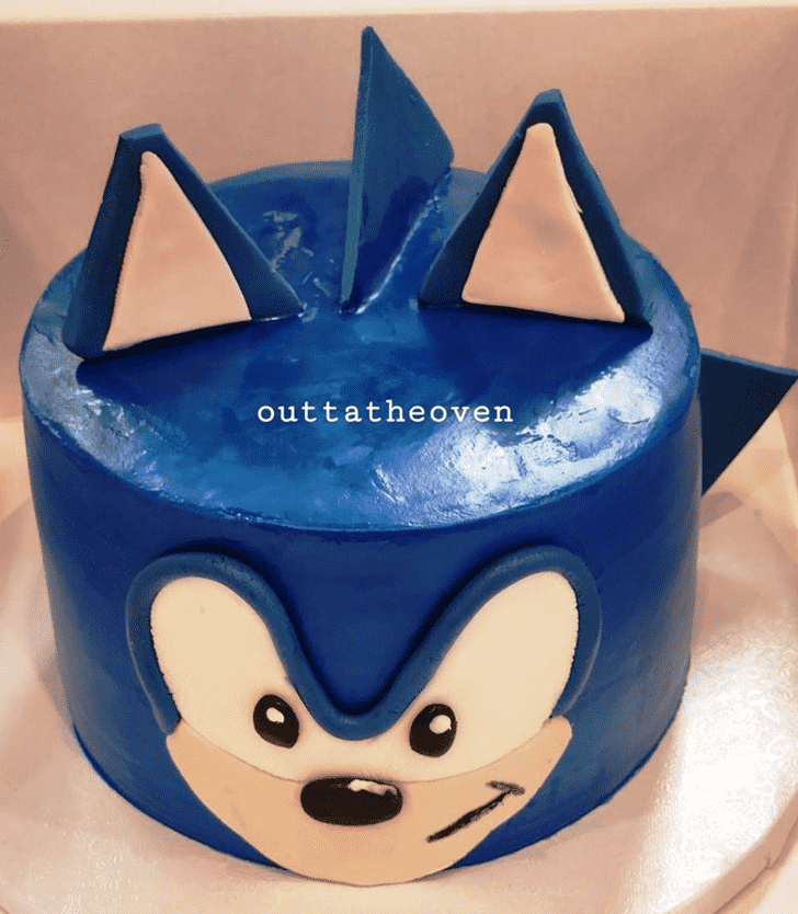 Splendid Blue Cake