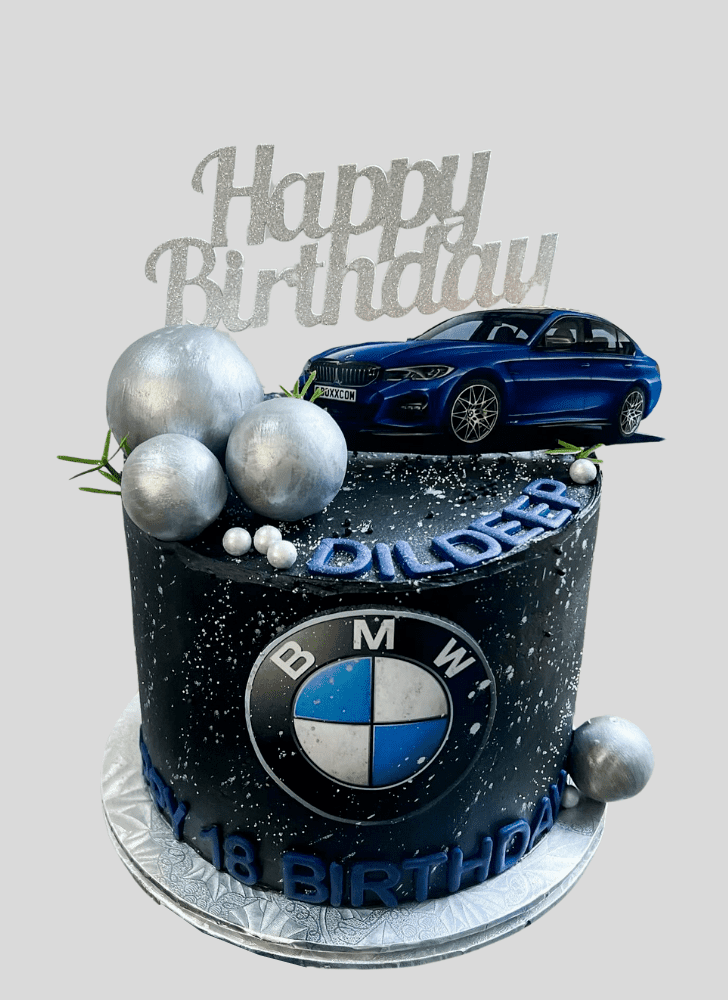 Delightful BMW Cake