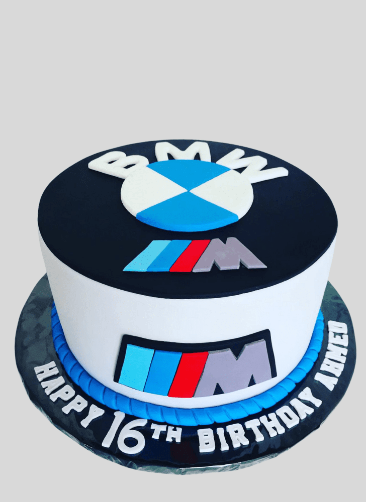 Excellent BMW Cake