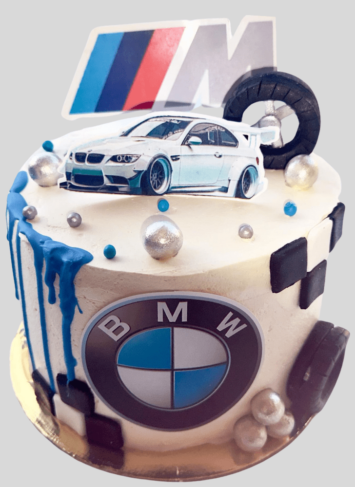 Fascinating BMW Cake