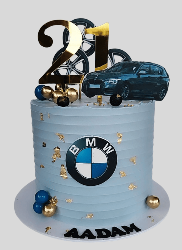 Good Looking BMW Cake