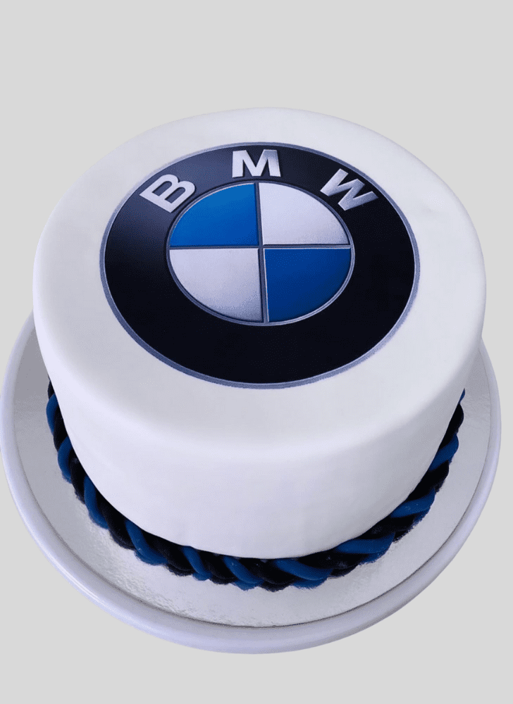 Pretty BMW Cake