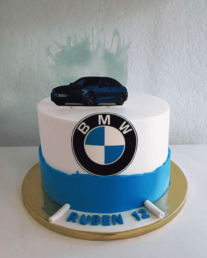 Delightful BMW Cake
