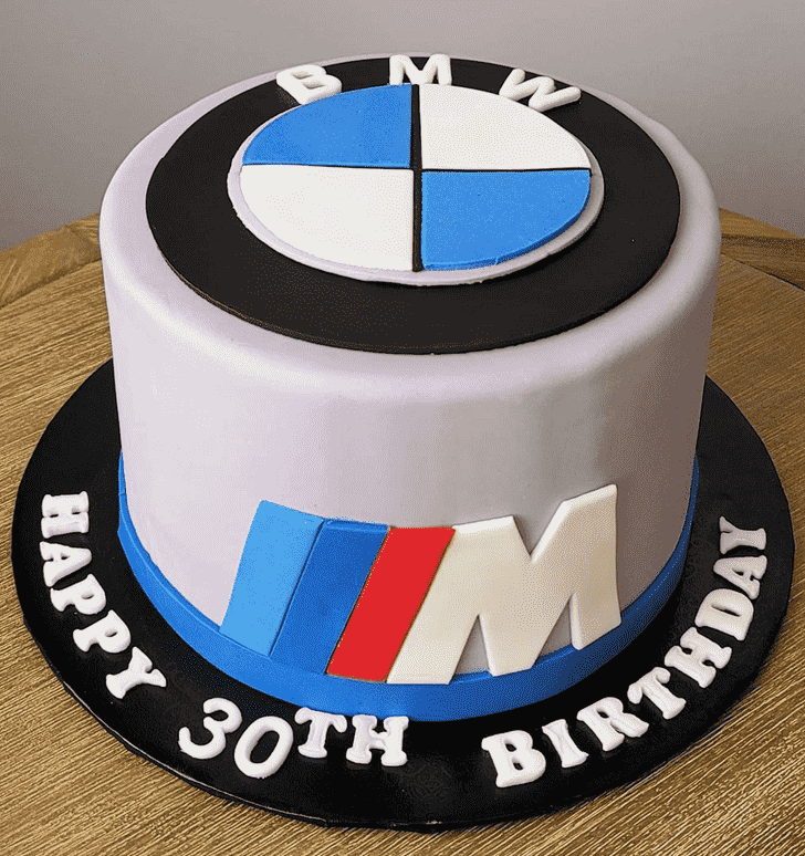 Elegant BMW Cake