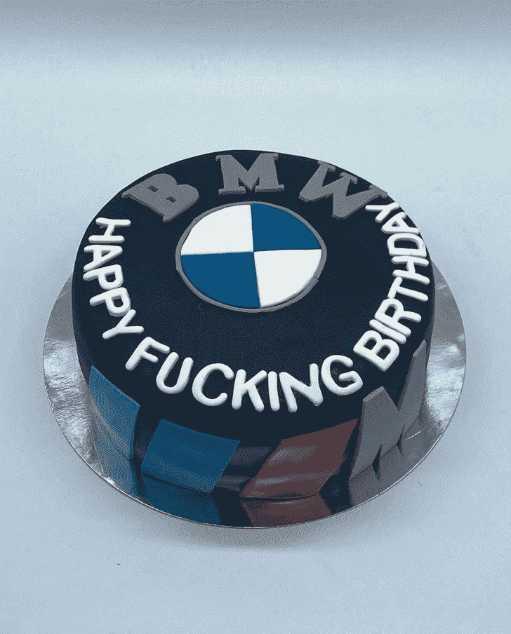 Fascinating BMW Cake