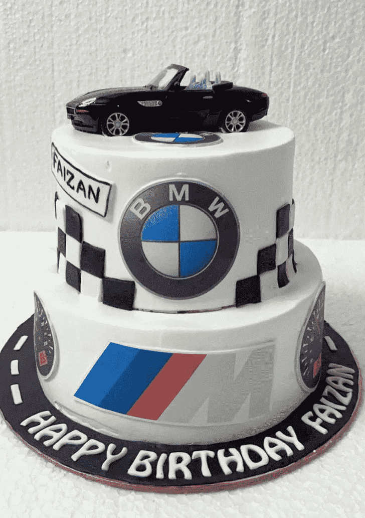 Refined BMW Cake