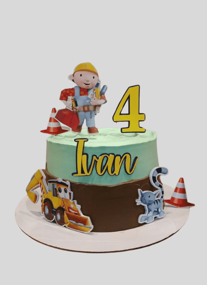 Alluring Bob The Builder Cake