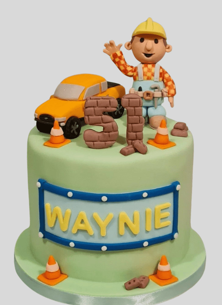 Appealing Bob The Builder Cake