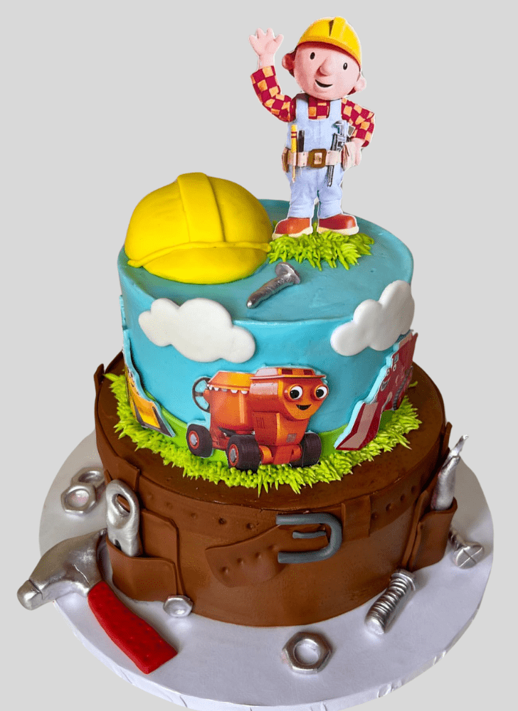 Beauteous Bob The Builder Cake