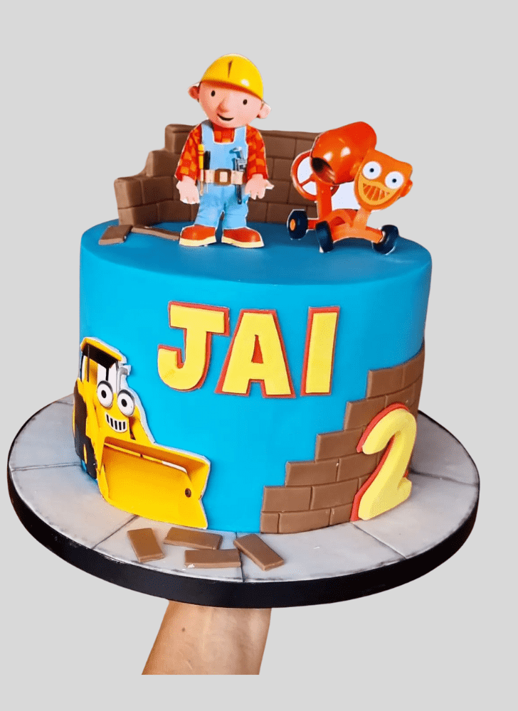 Comely Bob The Builder Cake