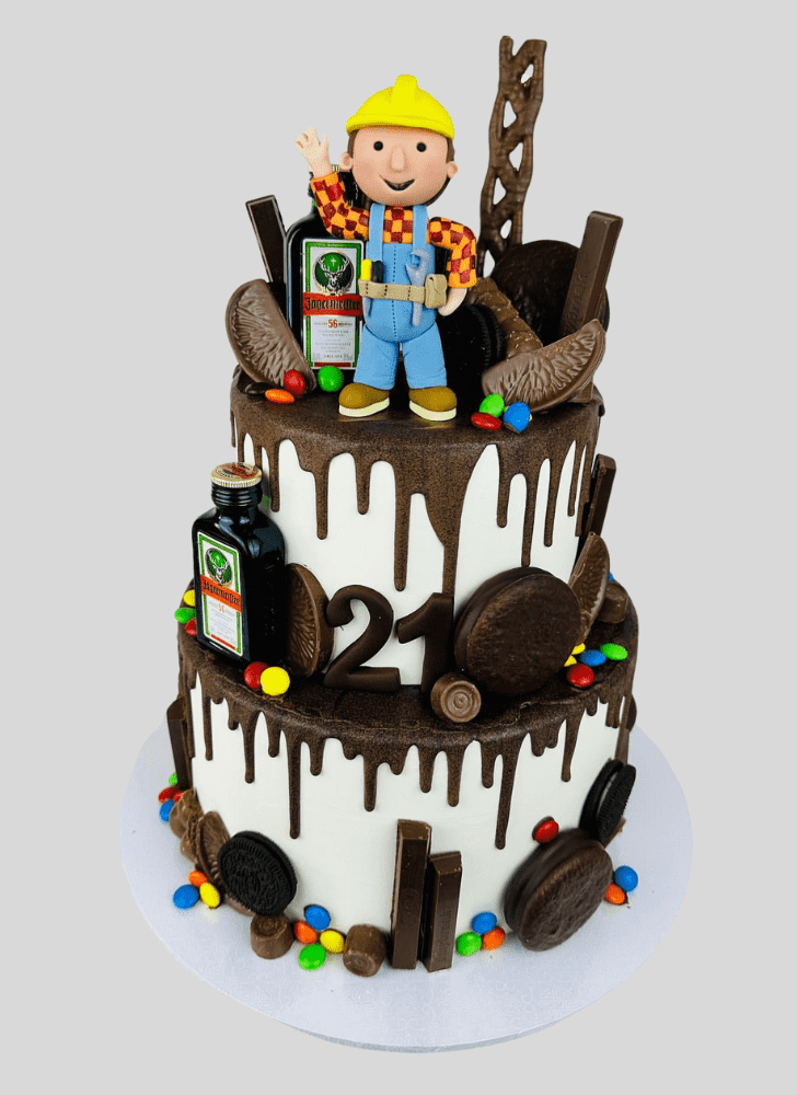 Delightful Bob The Builder Cake