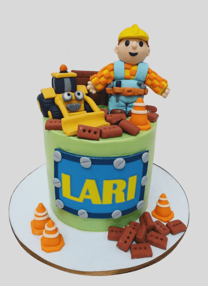 Enticing Bob The Builder Cake