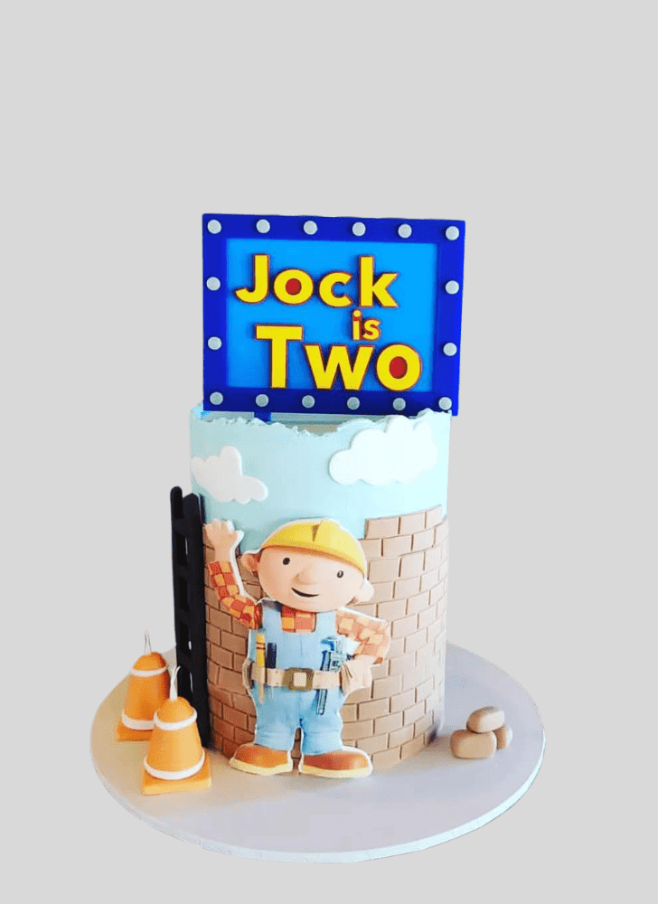 Graceful Bob The Builder Cake